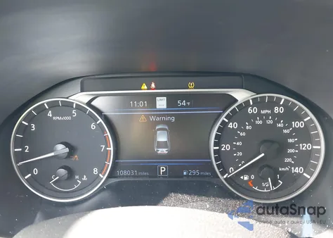 2019 Nissan Altima 2.5 Platinum z USA, uszkodzony, nr VIN 1N4BL4FV4KC116724